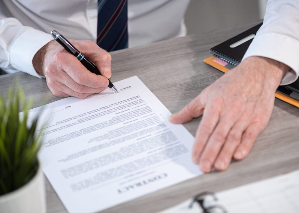 書類作成のイメージ